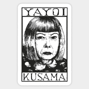 Yayoi Kusama Sticker